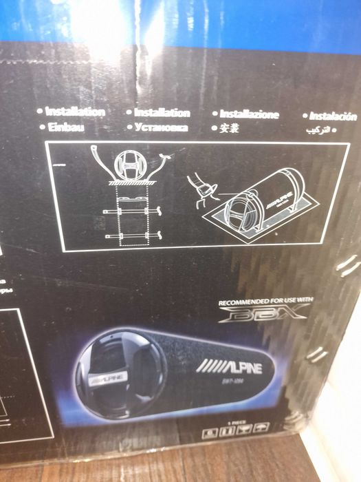 Субуфер за автомобил Alpine SWT-12S4, 300w RMS