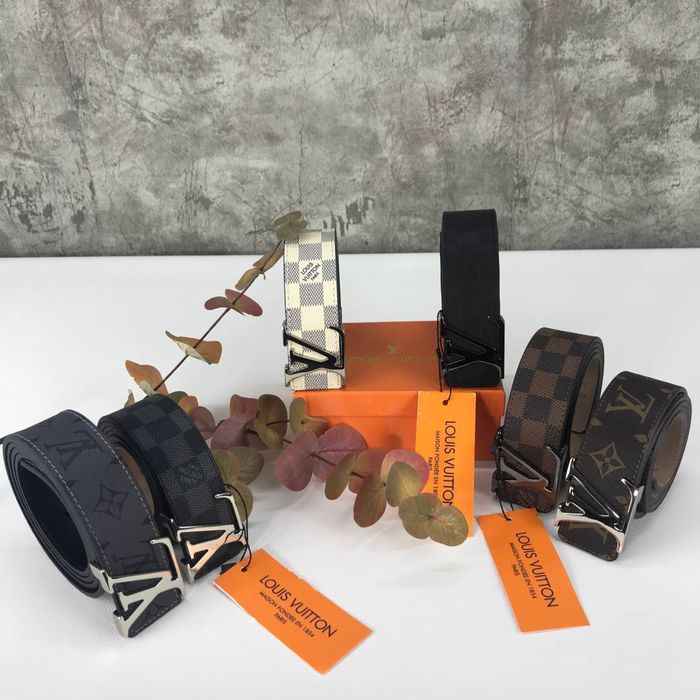 Curea Louis Vuitton -poze reale 100% piele naturală nu ecologică!MODEL