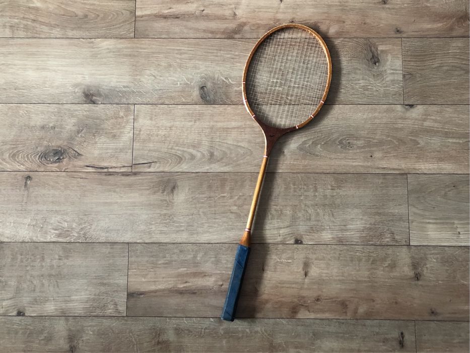 Paleta badminton Vintage Belka anii 60-70 | racheta | URSS | lemn