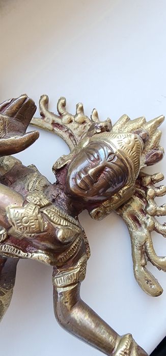 25 cм.медь слоями бронза 1950 е года.