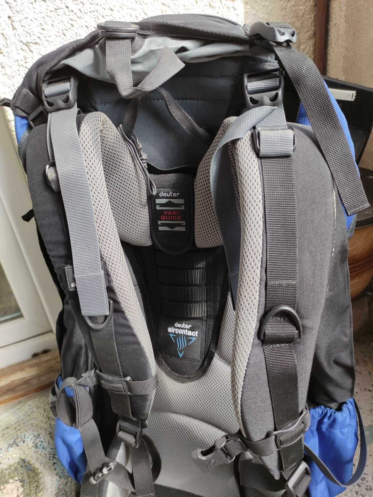 Нова раница DEUTER 65 литра (AIRCONTACT X 55+10SL) (Немско качество)