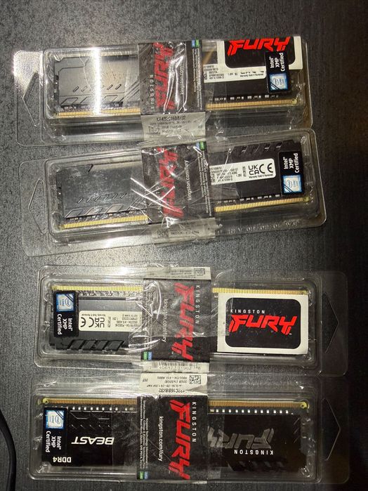 Memorie Kingston FURY Beast DDR4 128 GB (4x32GB)
