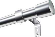 Galerie extensibila pentru perdea, 180-270 cm, argintiu