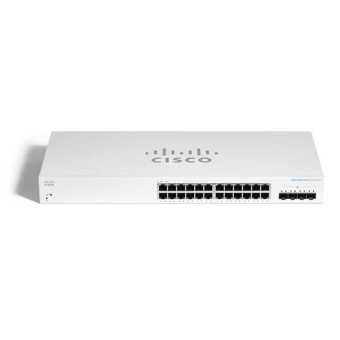 Cisco Switch Smart, Business 220 Series, CBS220-24T-4G, Nou, Sigilat