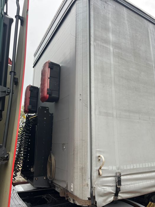 Vand/schimb cu lemn rotundrasinos Semiremorcă prelata Kogel SN-24 2017