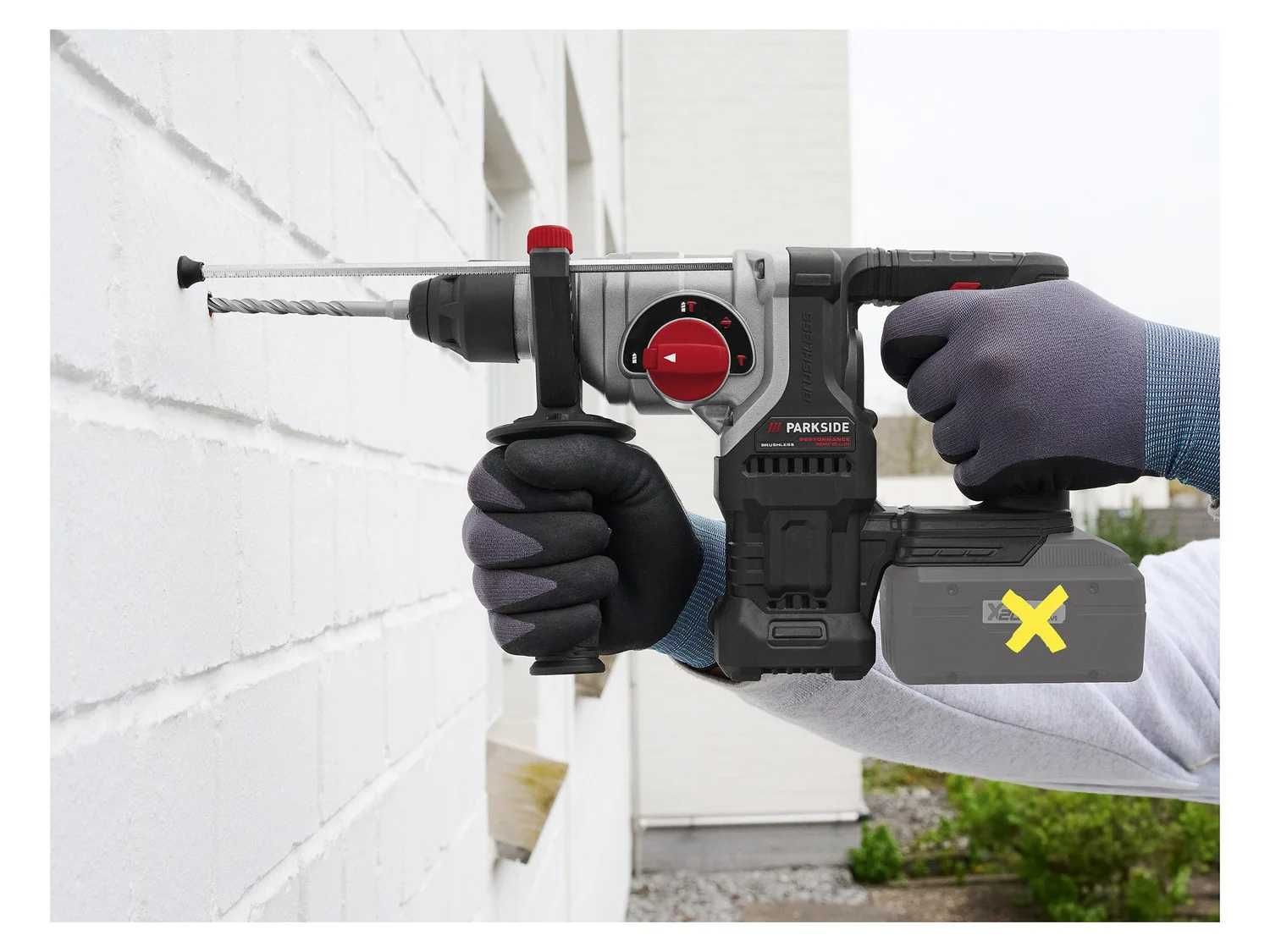 Rotopercutor Parkside performance PKHAP 20-Li C3 20v bormasina pistol