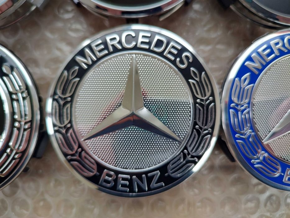 Капачки за джанти Мерцедес Mercedes 75мм външен размер