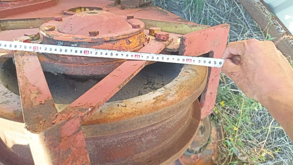 Колёса на башенный кран