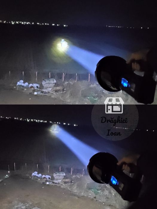 Lanterna proiector mare MAXIMUM W5111 cu noul led XHP90.3 OC