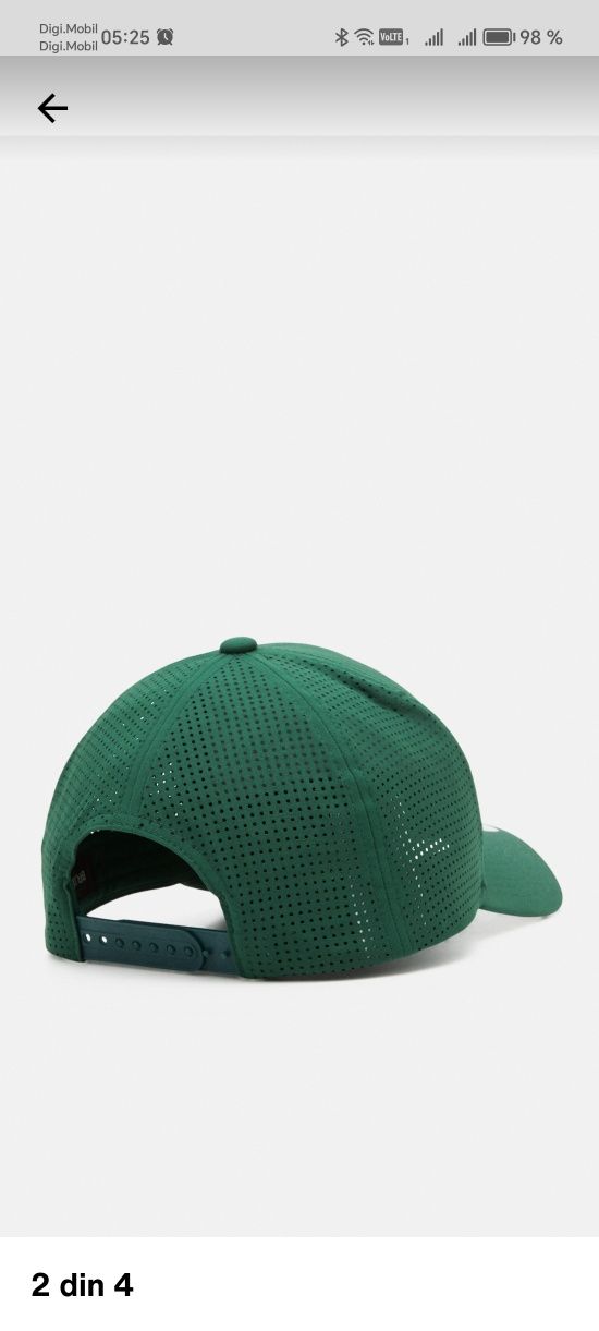 Șapcă unisex BRIXTON creste snapback spruce verde