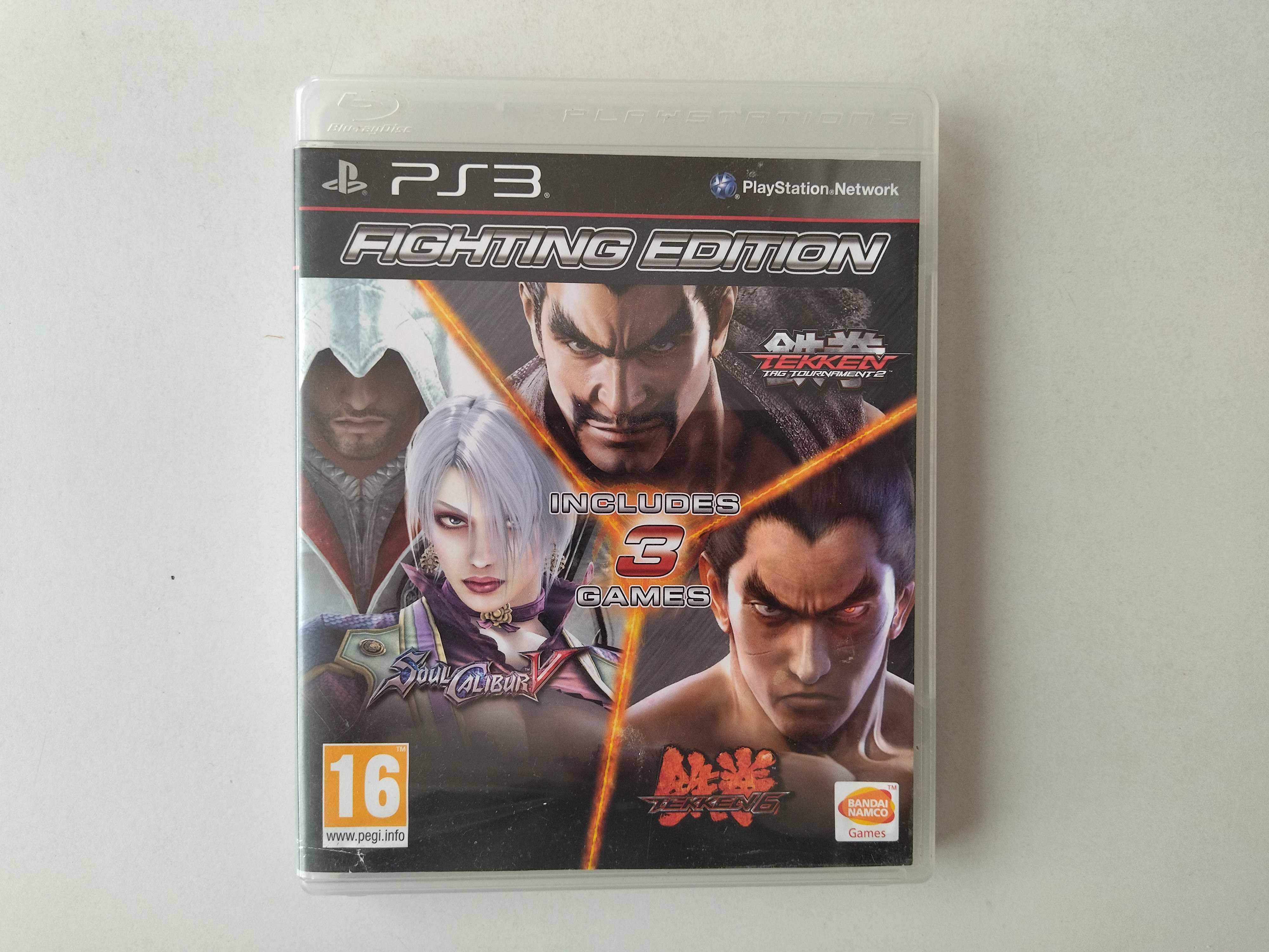 3 в 1: TEKKEN 6 SoulCalibur TEKKEN Tournament 2 PlayStation 3 PS3 ПС3