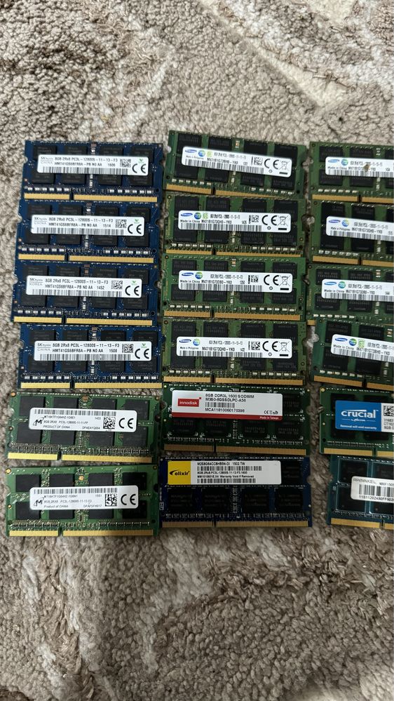 Kit 2x8Gb ddr3 Laptop