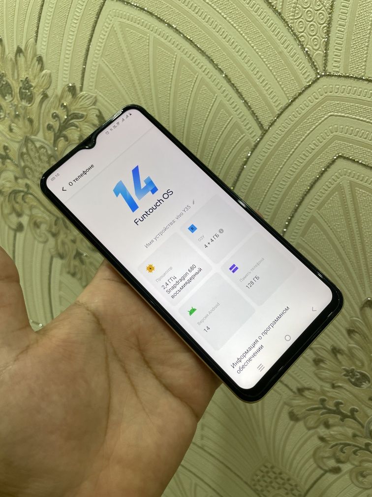 Vivo Y35 Yaxshi holatda 4+4/64gb