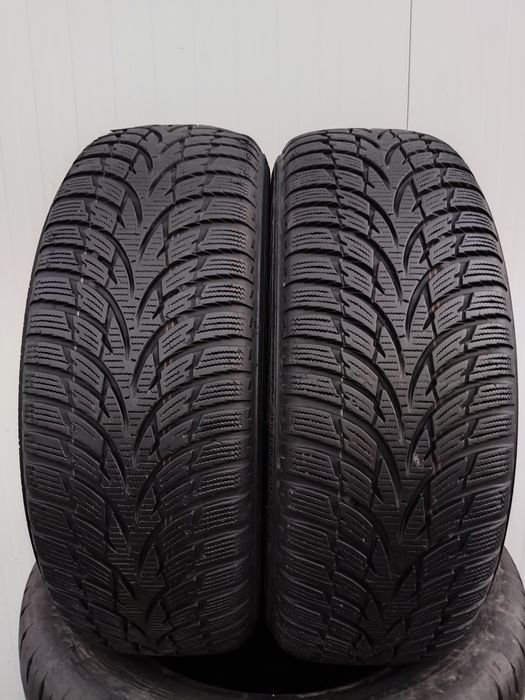 2бр зимни гуми 195/55/16 Nokian WR, Runflat
6.83mm
Добро състояние без