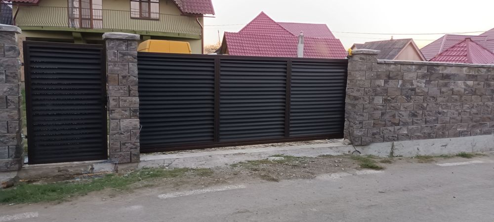 Gard tip jaluzea, carport , terase.