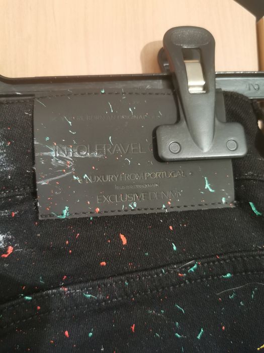 Blugi damă pictați Intoleravel 32/40