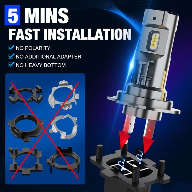 Leduri H7 canbus leduri auto h7 led auto h7 6500k