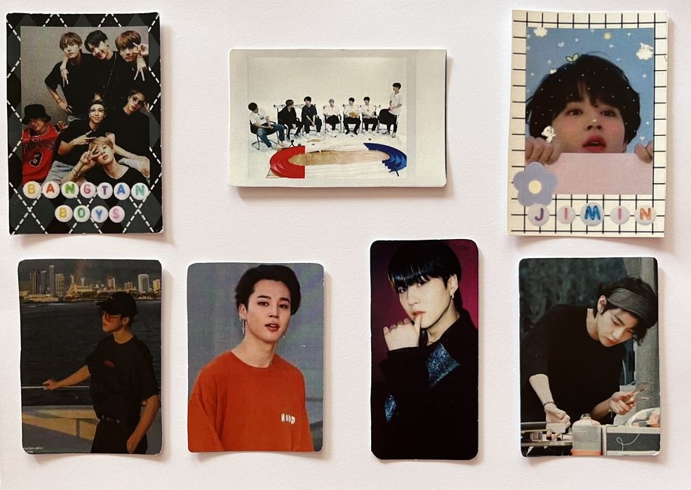 BTS картички photocards