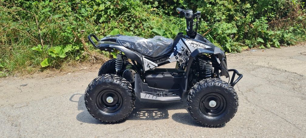 Atv Quad Renegade 1000w electric cu 3 viteze reglabile la cheie faruri