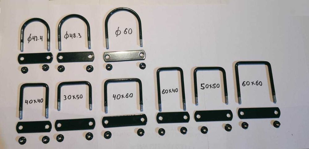 sistem accesorii fixare gard panou bordurat brida clema colier surub