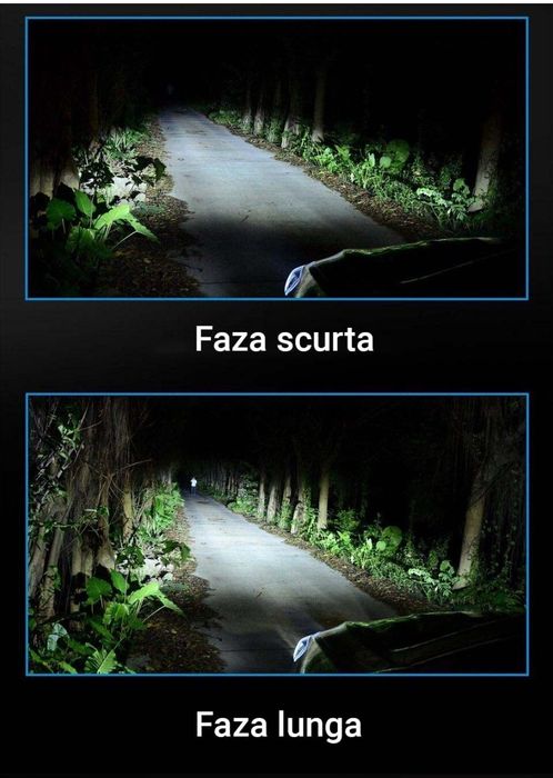 Set 2 bec far LED uri Auto  H7, 40w, 4000 Lumeni, 49 Ron 6500K