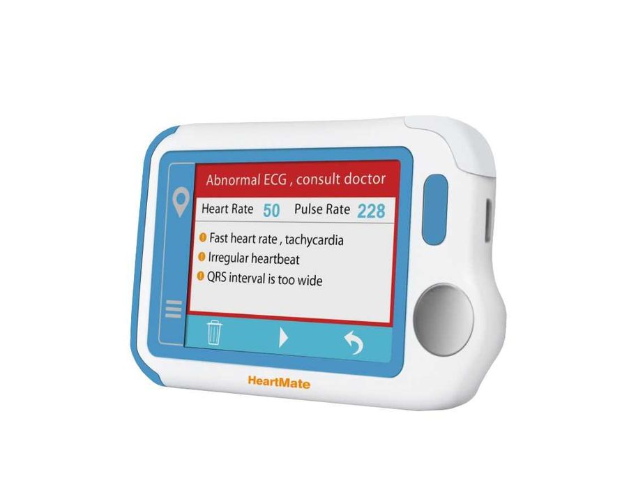 Holter EKG portabil / Monitor EKG - HeartMate - VIATOM, ecran color