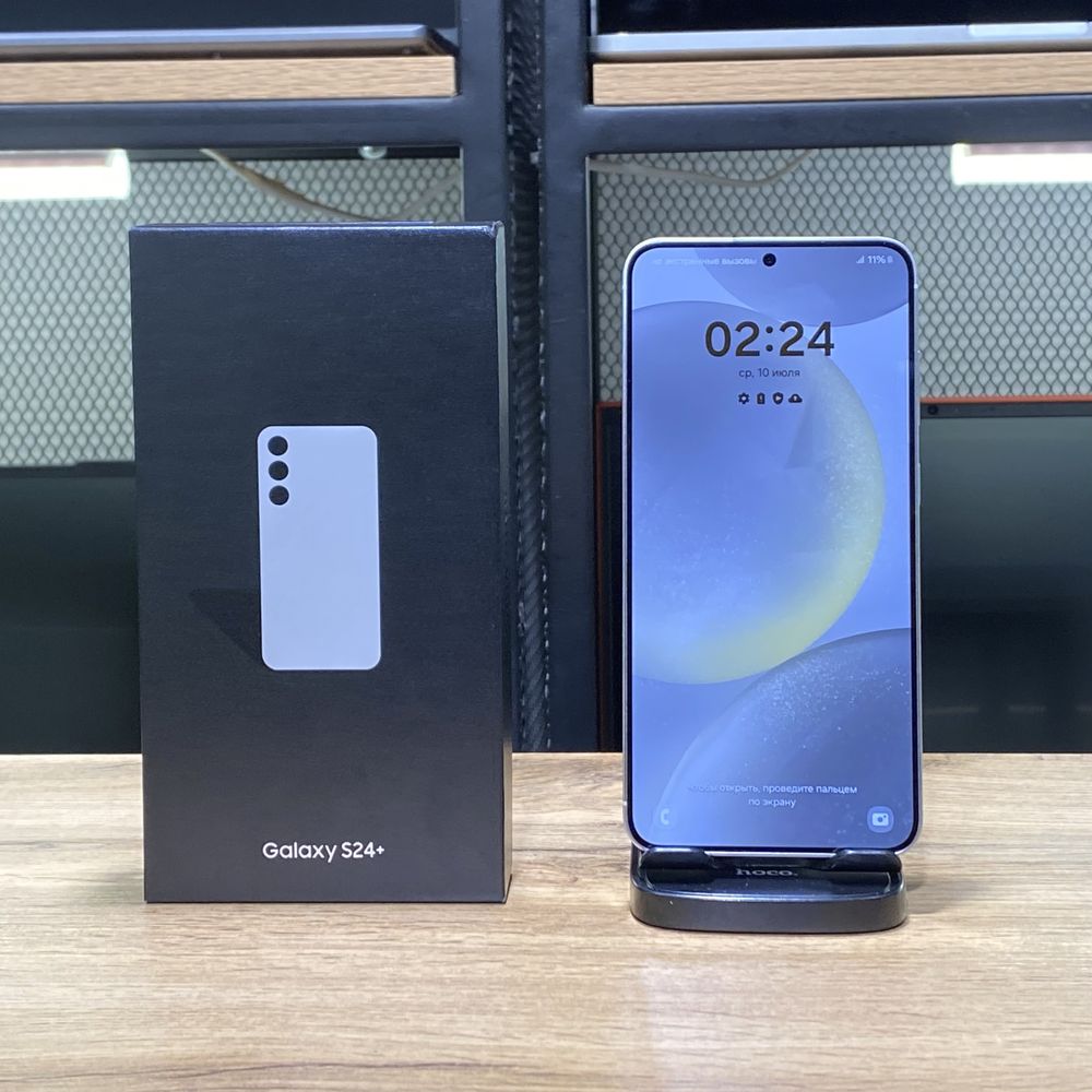 Samsung S24 Plus, 256 gb, Marble Gray, 9935/A10