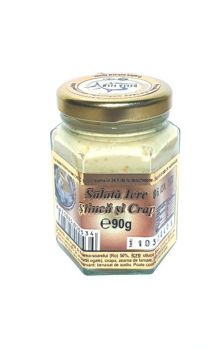 Salata Icre Stiuca si Crap 230gr, 90gr