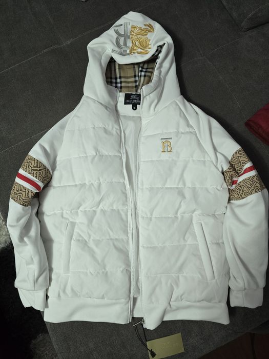 Geaca Burberry alba