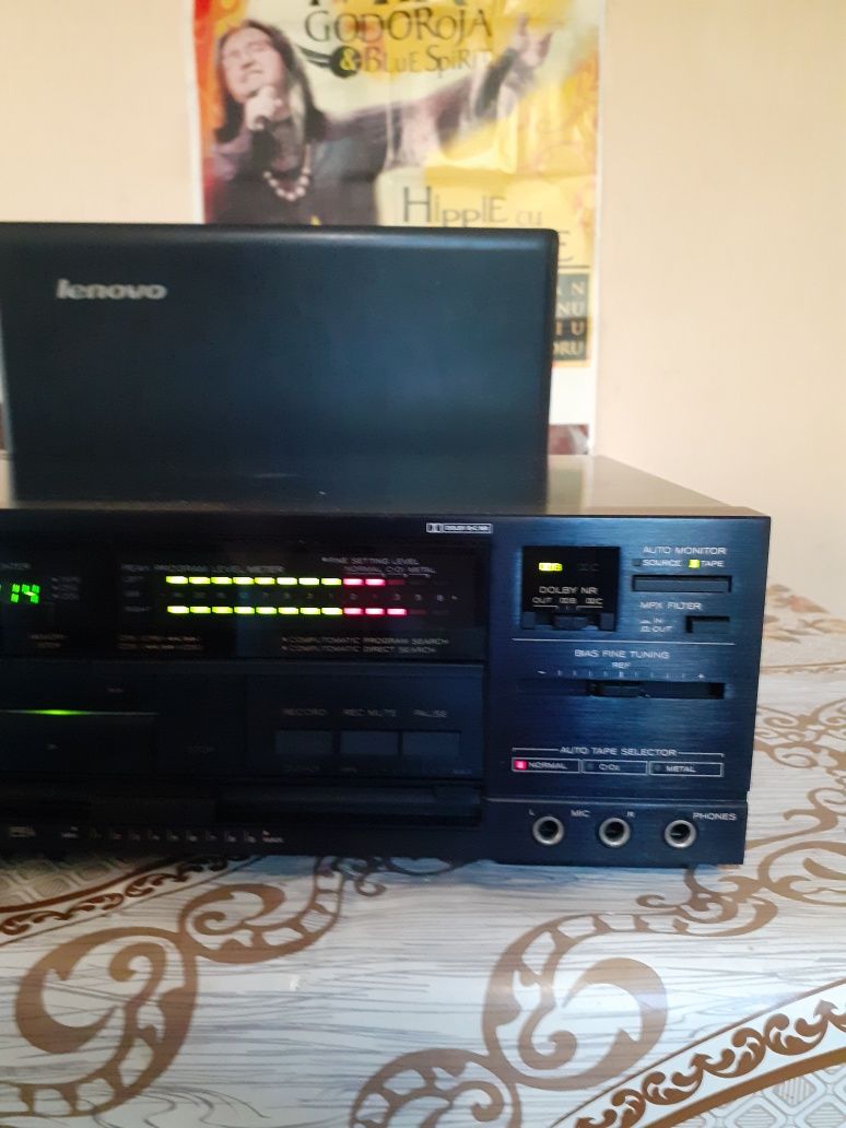 Teac V750 3Head casetofon deck akai sony