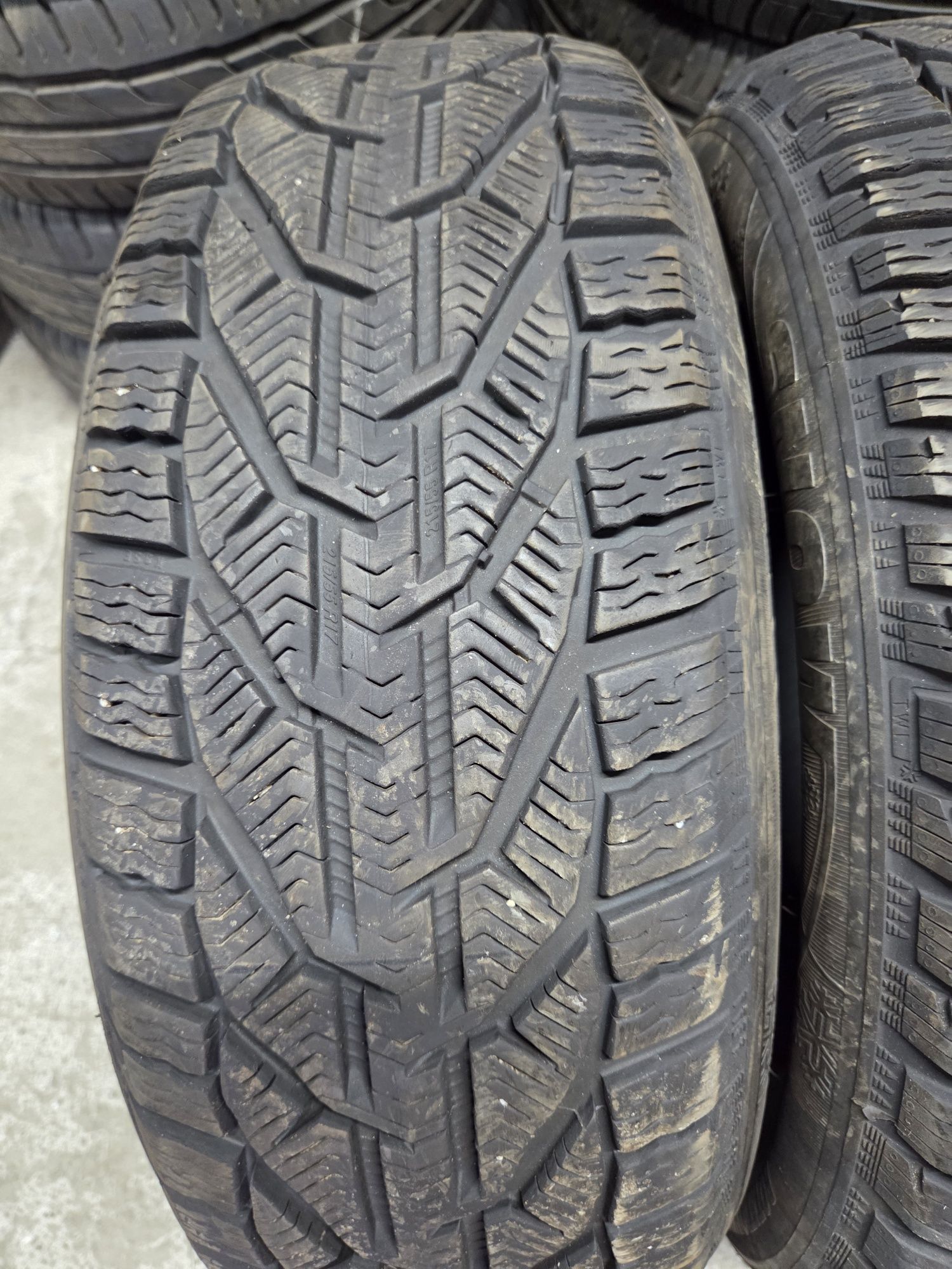 Set 4 anvelope SH iarna Riken 215/55/17 dot 2023