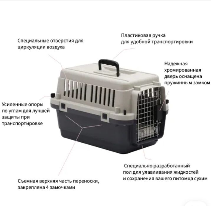 Переноска для животных до 9 кг
