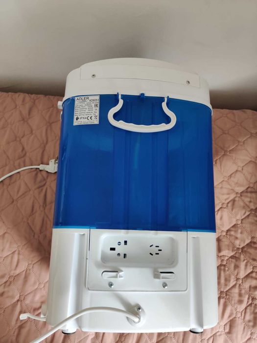 Мини пералня ADLER AD8051 – работеща, без кошчето за центрофуга