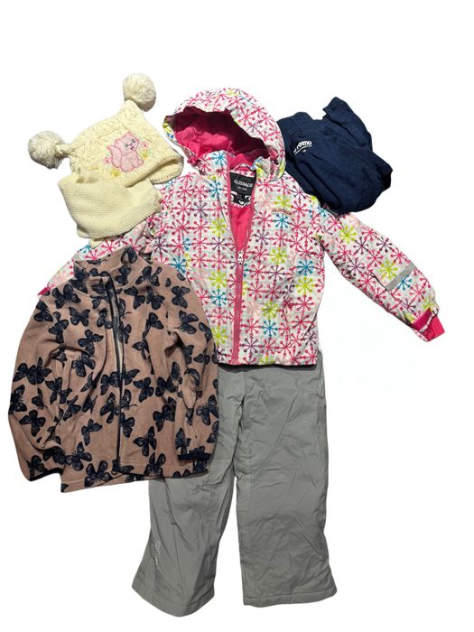 Зимний костюм для девочки на 5 лет