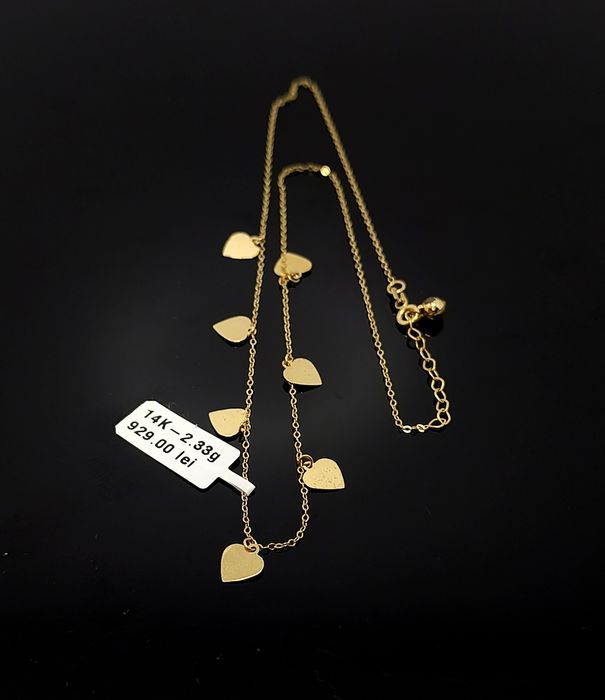 Bijuteria Royal lant din aur 14k 2.33 gr