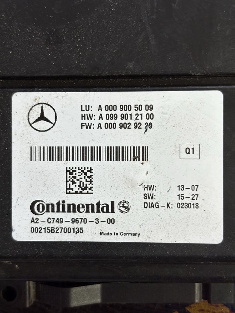 Mercedes w166 c292 GLE coupe Adup Cruise Control Модул