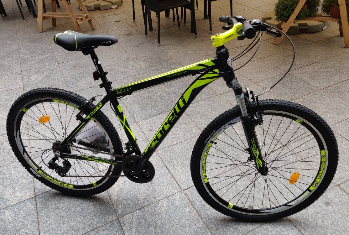 Bicicleta MTB Corelli 27,5", Cadru Aluminiu L, Shimano Dacron, 21 V