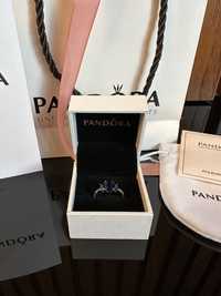 Пръстен Пандора Pandora - Син камък