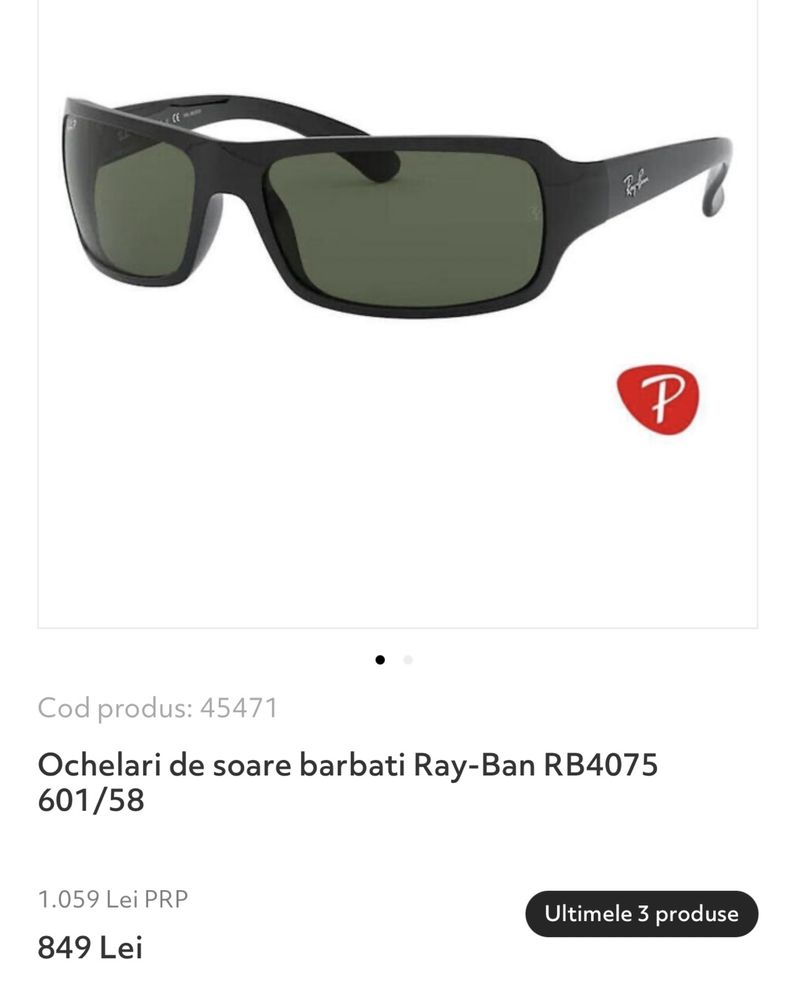 Ray ban ochelari de soare barbati