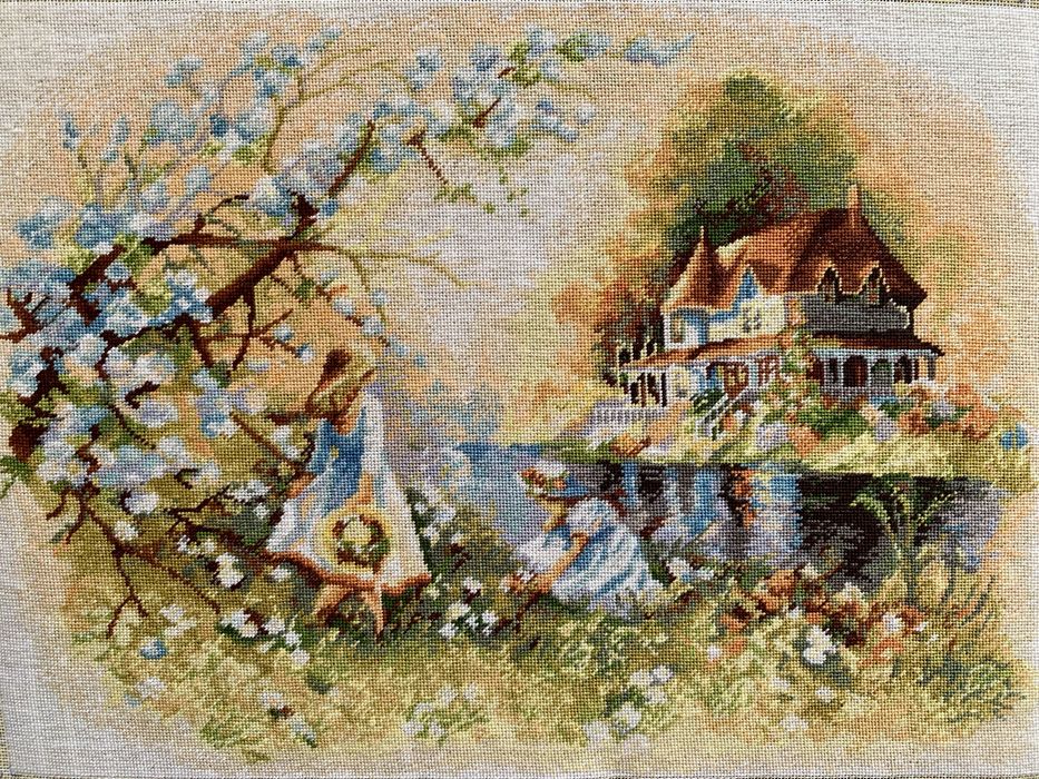 Goblen lucrat manual – decor deosebit pentru perete