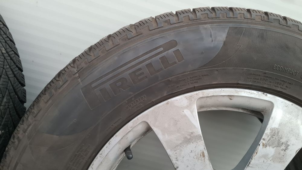 Vand jante aliaj originale MB S-klasse + anvelope de iarna 235.65 R17
