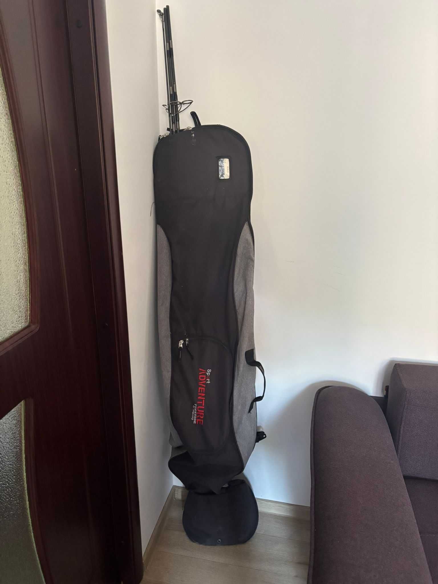 Vand SET DE 3 Lansete+3 Mulinete+husa de transport  stare buna!