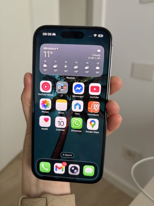 Iphone 14 Pro purple impecabil