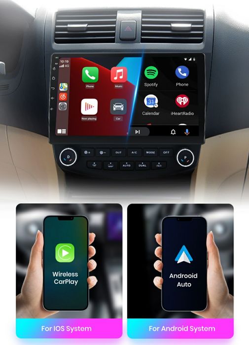 Navigatie Android dedicata HONDA ACCORD 7 (2003-2008).
