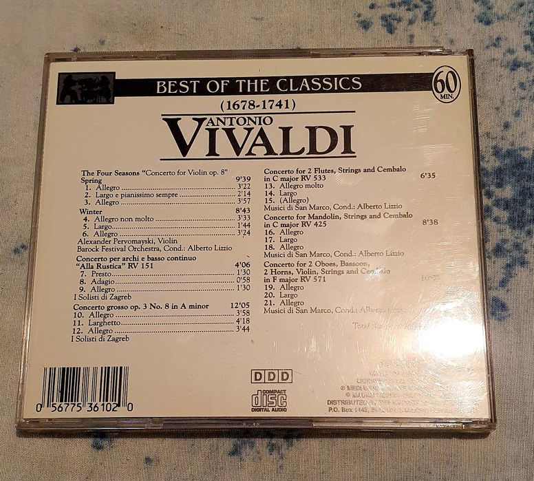 Cd Antonio Vivaldi