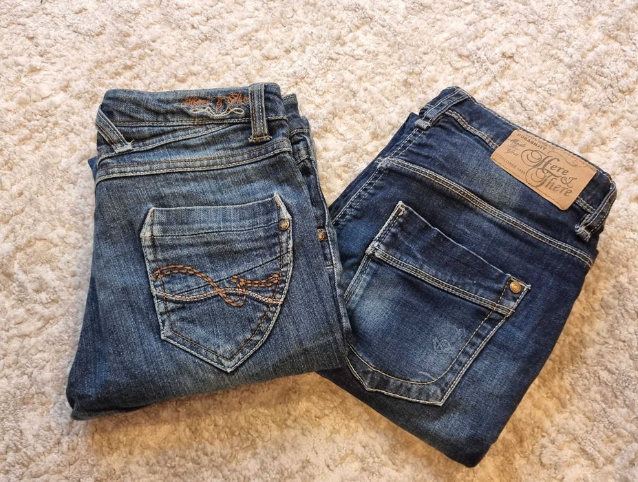 Set 2 blugi marimea 146 pentru fete