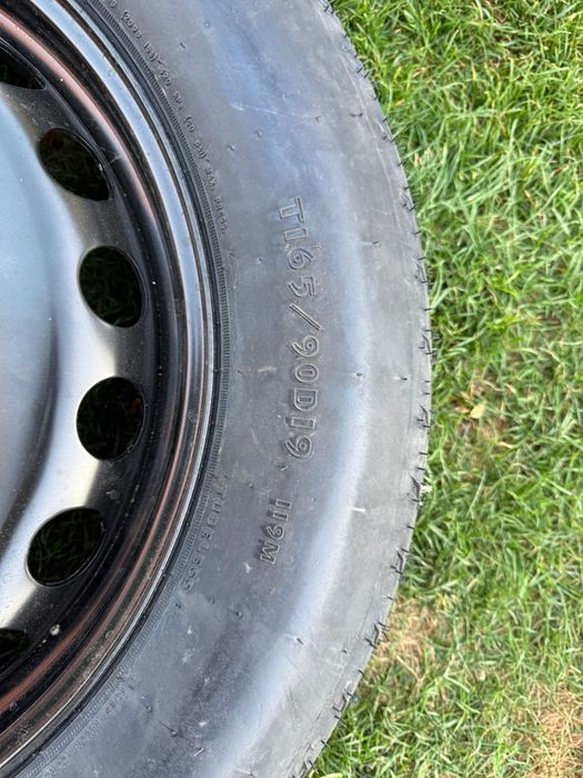 Vând roată rezervă slim 165 90 19