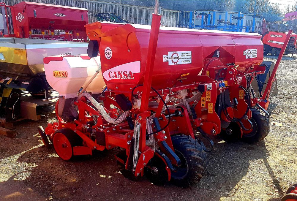 Semanatoare de porumb floare CANSA  4 6 8 12 randuri