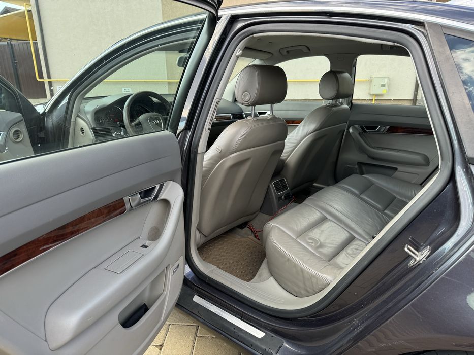 Vând Audi A6 C6, motorizare 3.0 TDI, 224 CP, motor puternic și fiabil.