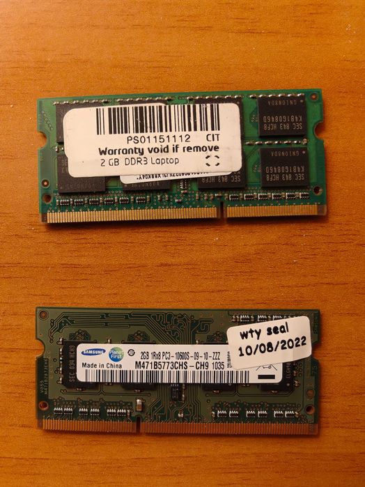 Memorii laptop 1gb, 2gb